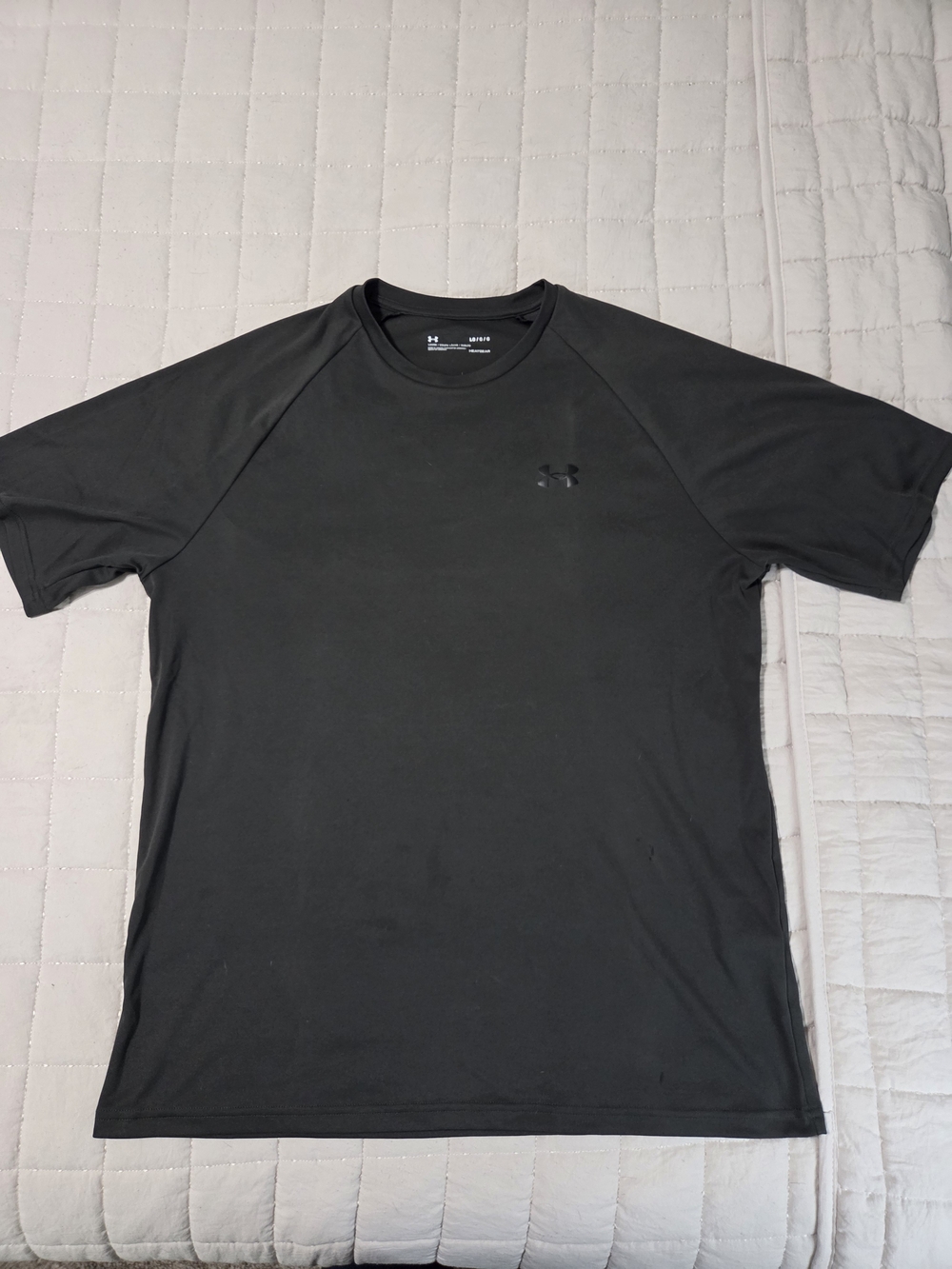 Under Armour Dark Green Short-Sleeve Crew Performance Tee